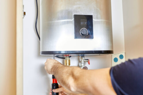 Tankless water heater installation in Hanover, MD
